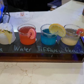 Barunch - Mimosa Flight - Pina Colada, Watermelon, The Tiffany, Peach - Breakfast & Brunch Near Me - Cape Coral, Florida