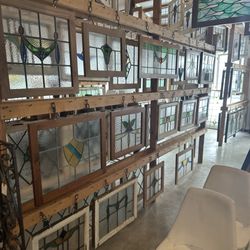 Funderburg Antiques - Stained glass windows