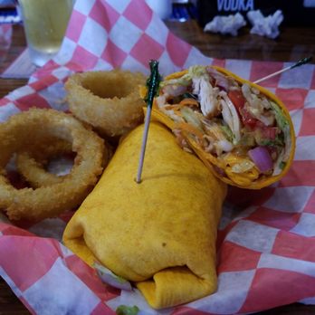 Cluckers Shepherdsville - Buffalo chicken wrap. Delicious. - Sports Bars Near Me - Shepherdsville, Kentucky