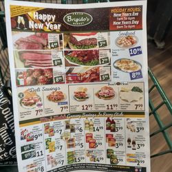 Brigido's Fresh Market - New years flyer