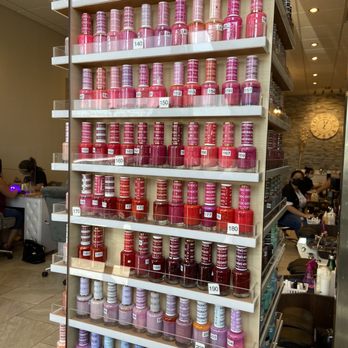 Eastern Spa And Nails - Nail polish display - Nail Salons Near Me - Albuquerque, New Mexico
