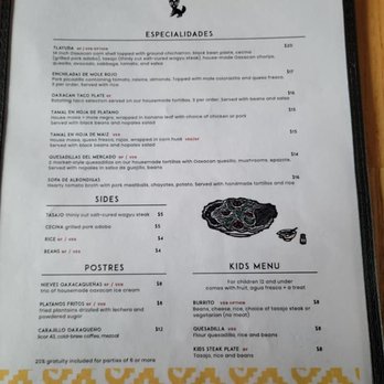 Copal - Menu - Mexican Near Me - Santa Cruz, California Copal - Menu - Mexican Near Me - Santa Cruz, California