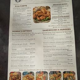 Menu Menu
