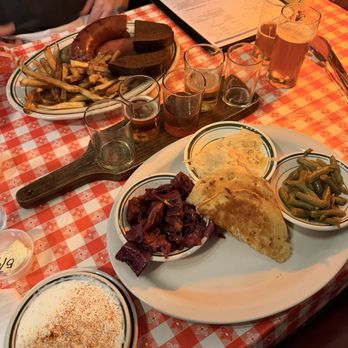 Gerst Bavarian Haus - Vegetable plate - German Near Me - Evansville, Indiana