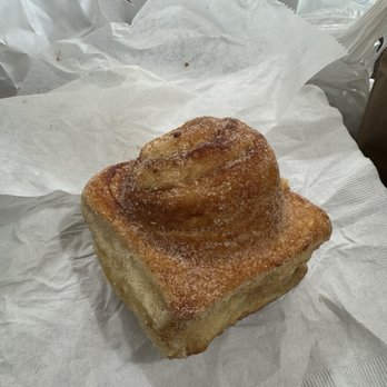Upper Crust Bakery - cinnamon roll $3.25 (instagram: @issa.cheatday) - Bakeries Near Me - Austin, Texas