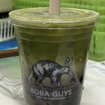 Boba Guys - Strawberry Matcha Latte - Bubble Tea Near Me - San Francisco, California