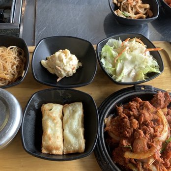 Miss Gogi - Spicy marinated pork lunch box - Korean Near Me - Atlanta, Georgia Miss Gogi - Spicy marinated pork lunch box - Korean Near Me - Atlanta, Georgia