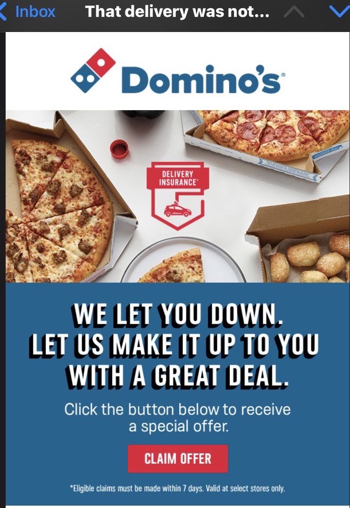 DOMINO’S PIZZA Updated September 2024 757 Madison St, Shelbyville, Tennessee Pizza