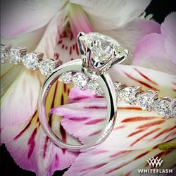 4.5ct. A CUT ABOVE Diamond set in Platinum Engagement Ring