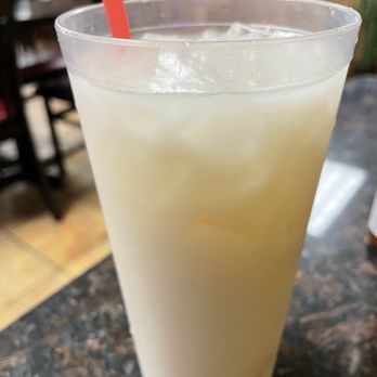 Algo Bueno - Horchata (nonalcoholic, though they do have one with caramel and Hennessy) - Mexican Near Me - Sacramento, California Algo Bueno - Horchata (nonalcoholic, though they do have one with caramel and Hennessy) - Mexican Near Me - Sacramento, California
