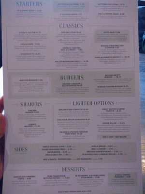 Menu photo 2 The Anchor London, XGL