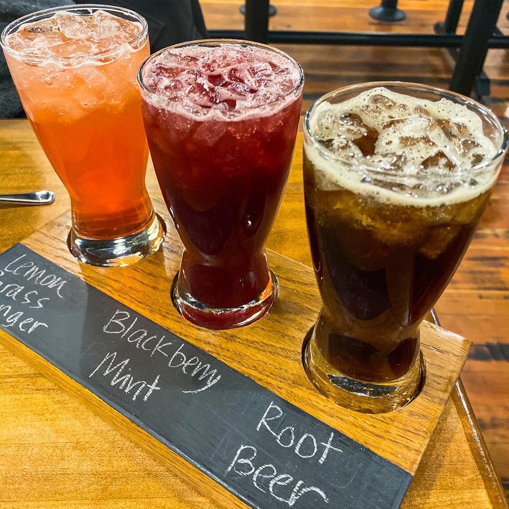 MOZZ Artisan Pizza - Soda flight - Pizza Near Me - Provo, Utah