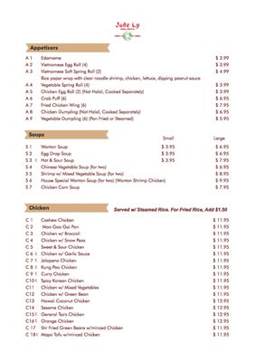 Menu photo 3 Jade Ly Asian Bistro Sugar Land, TX