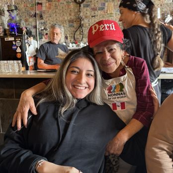 Enoteca Maria - Nonna from Peru and Joe in the back - Italian Near Me - Staten Island, New York Enoteca Maria - Nonna from Peru and Joe in the back - Italian Near Me - Staten Island, New York