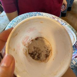 Dunkin' - Chai latte.... powder not mixed