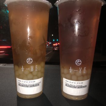 Ten One Tea House - Large mint and rose alpine oolong with white pearl boba - Bubble Tea Near Me - Providence, Rhode Island Ten One Tea House - Large mint and rose alpine oolong with white pearl boba - Bubble Tea Near Me - Providence, Rhode Island