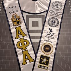 Captain Stitch Embroidery & More - Custom Graduation Stole