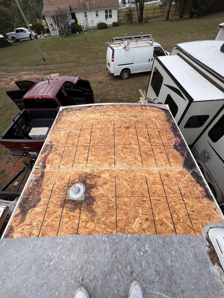 Slide of Rv Roof Repairs