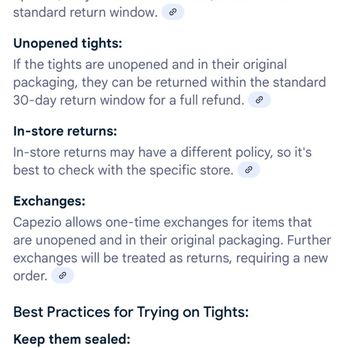 Capezio - Store policy - Dance Wear Near Me - Las Vegas, Nevada Capezio - Store policy - Dance Wear Near Me - Las Vegas, Nevada