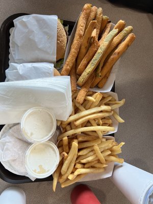 Gold Star Hamburger by null
