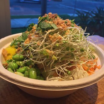 Up Roll Cafe - Honolulu - Inari Tofu Bowl - Sushi Bars Near Me - Honolulu, Hawaii