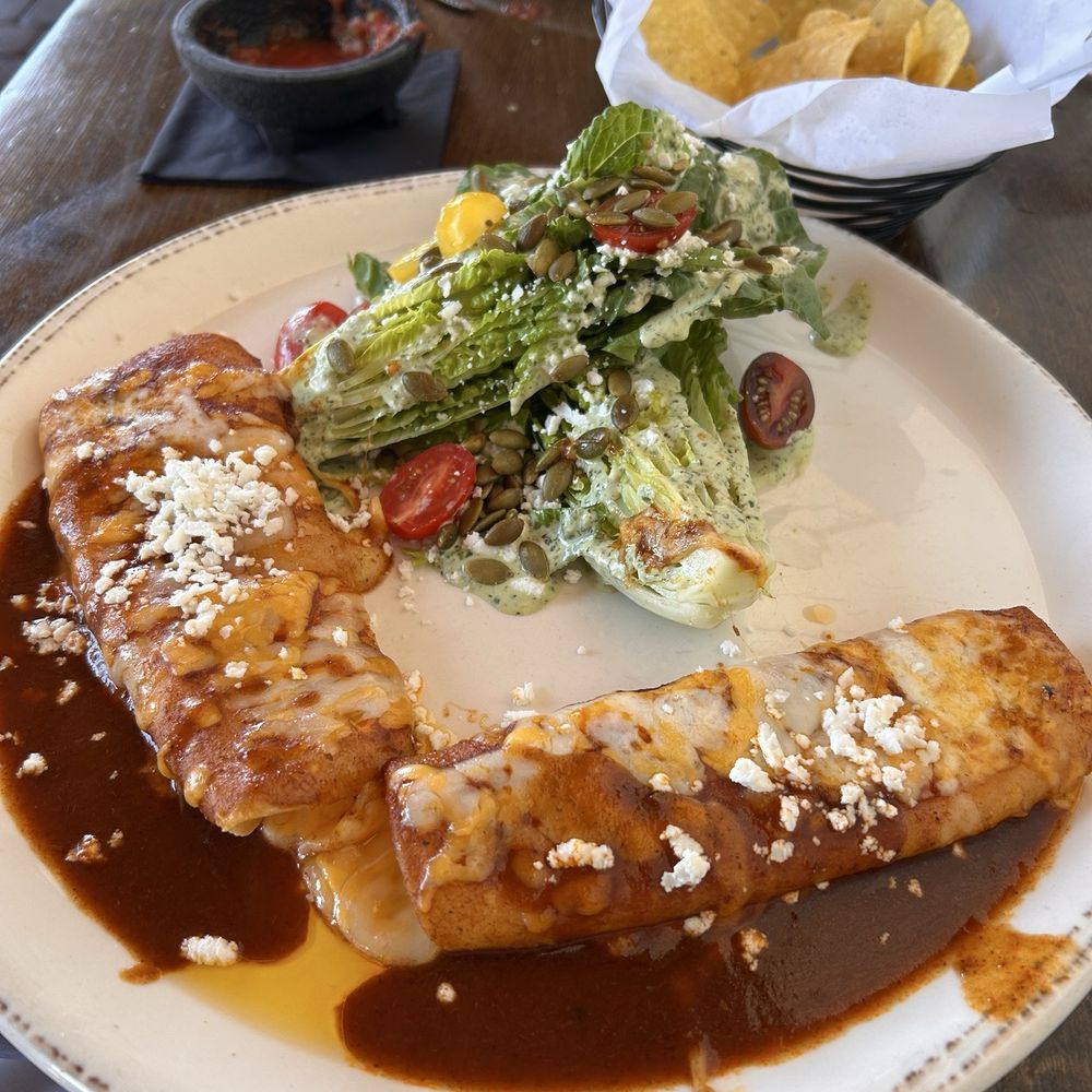 El Adobe - Cheese enchiladas - Latin American Near Me - San Juan Capistrano, California