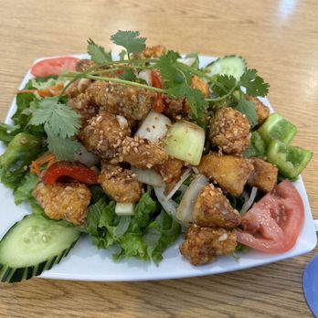 Wow Pho & Steak - Shaken salmon salad - Vietnamese Near Me - Anaheim, California Wow Pho & Steak - Shaken salmon salad - Vietnamese Near Me - Anaheim, California
