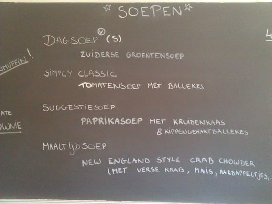 Menu photo 2 Simply Emily Antwerp, VAN Menu photo 2 Simply Emily Antwerp, VAN