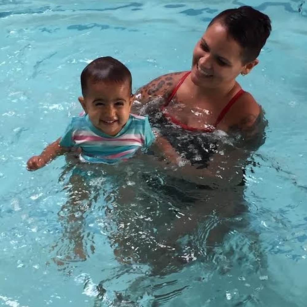 Aquatic Explorations & Safety Training - My 1 year old with her teacher, Ms. Mandy! - Swimming Pools Near Me - Los Alamitos, California Aquatic Explorations & Safety Training - My 1 year old with her teacher, Ms. Mandy! - Swimming Pools Near Me - Los Alamitos, California