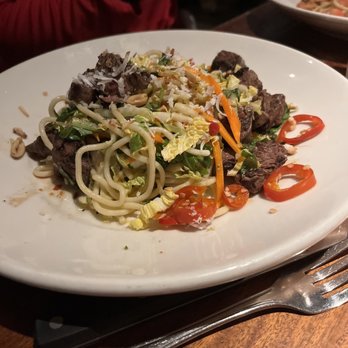 Redrock Canyon Grill - Thai steak salad - salad was really good. Half size was huge. - American Near Me - Tulsa, Oklahoma Redrock Canyon Grill - Thai steak salad - salad was really good. Half size was huge. - American Near Me - Tulsa, Oklahoma