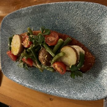 Postcards Restaurant - Swordfish Milanese - Seafood Near Me - Hanalei, Hawaii