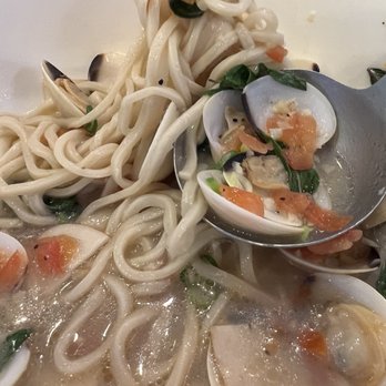 Fanta-Sea Grill - Clam Pasta in Basil Wine Sauce. - Seafood Near Me - South Pasadena, California Fanta-Sea Grill - Clam Pasta in Basil Wine Sauce. - Seafood Near Me - South Pasadena, California
