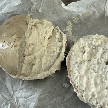 Cupertino's Bagels Deli - They definitely don't skimp on the cream cheese. - Breakfast & Brunch Near Me - Richmond, Virginia