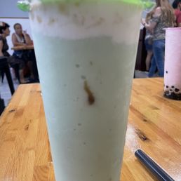 Honeydew Melon w/boba!!! So delish and refreshing on a hot summer day in Florida Honeydew Melon w/boba!!! So delish and refreshing on a hot summer day in Florida