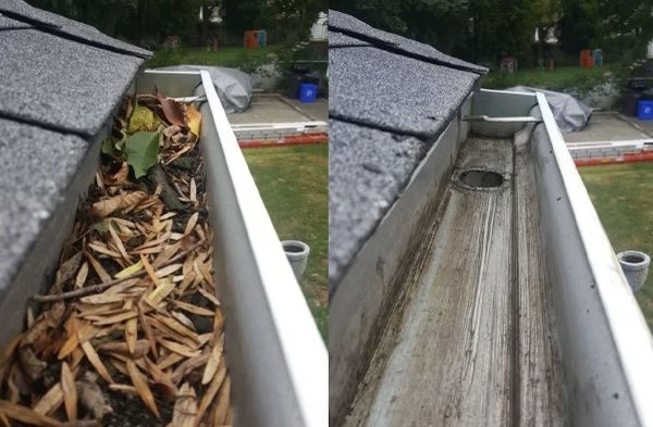 Slide of Ares Roof & Gutter Cleaning