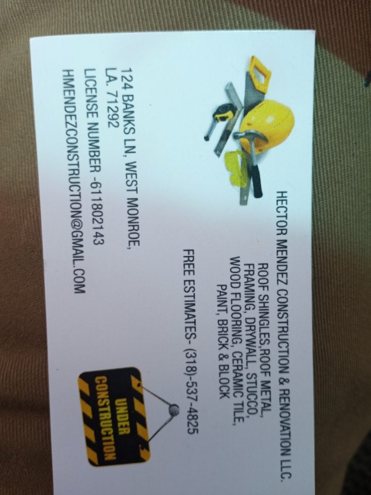 Slide of Hector Mendez Construction and Renovation