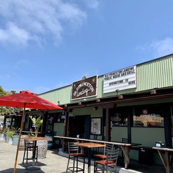 Old Princeton Landing - Pretty chill eatery on the Pacific Coast in Half Moon Bay. The ocean just steps away from Capistrano... - Seafood Near Me - Half Moon Bay, California