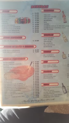 Menu photo 6 Mariscos Colima Tijuana, BCN Menu photo 6 Mariscos Colima Tijuana, BCN