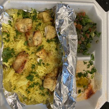Cedar Mediterranean Grill - Their "chicken kabob" - Mediterranean Near Me - San Antonio, Texas