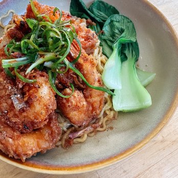 Ba Sa - Chili oil prawn noodle - Vietnamese Near Me - Bainbridge Island, Washington Ba Sa - Chili oil prawn noodle - Vietnamese Near Me - Bainbridge Island, Washington