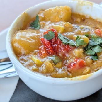 The Hudson - Corn chowder, spicier than it looks - Cocktail Bars Near Me - Sedona, Arizona