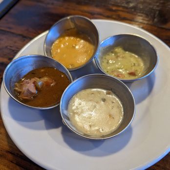 Anaya's Seafood Scratch Kitchen - Complimentary soup samples... delicious - Seafood Near Me - Dallas, Texas Anaya's Seafood Scratch Kitchen - Complimentary soup samples... delicious - Seafood Near Me - Dallas, Texas