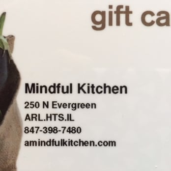 Mindful Kitchen - Gift Cards are available to purchase in store or on our website-www.amindfulkitchen.com - Do-It-Yourself Food Near Me - Arlington Heights, Illinois