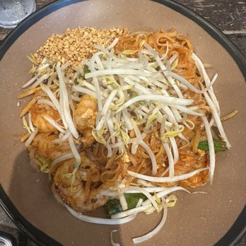 Spoon at Paper Plane - Pad thai with shrimp - Thai Near Me - Hapeville, Georgia