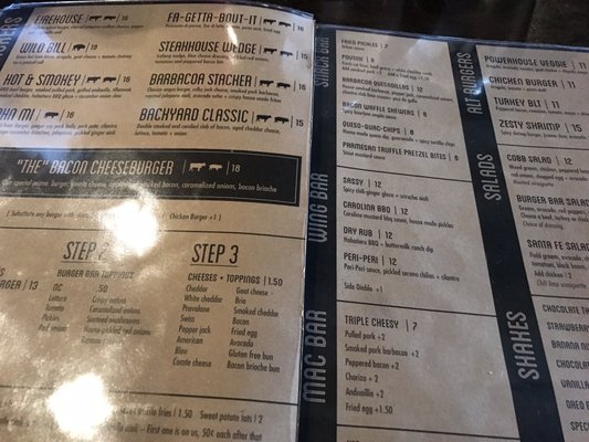 Menu photo 7 Burger Bar Chicago Chicago, IL