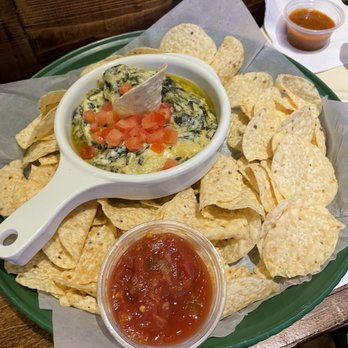 Winking Lizard Tavern - spinach artichoke dip - American Near Me - Beachwood, Ohio Winking Lizard Tavern - spinach artichoke dip - American Near Me - Beachwood, Ohio