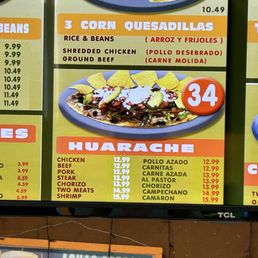 Huarache (Get chorizo) trust me!! Carnitas good but Chorizo better Huarache (Get chorizo) trust me!! Carnitas good but Chorizo better