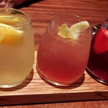 Seasons 52 - Tasty Red, White & Rose Sangria Flight - New American Near Me - Phoenix, Arizona