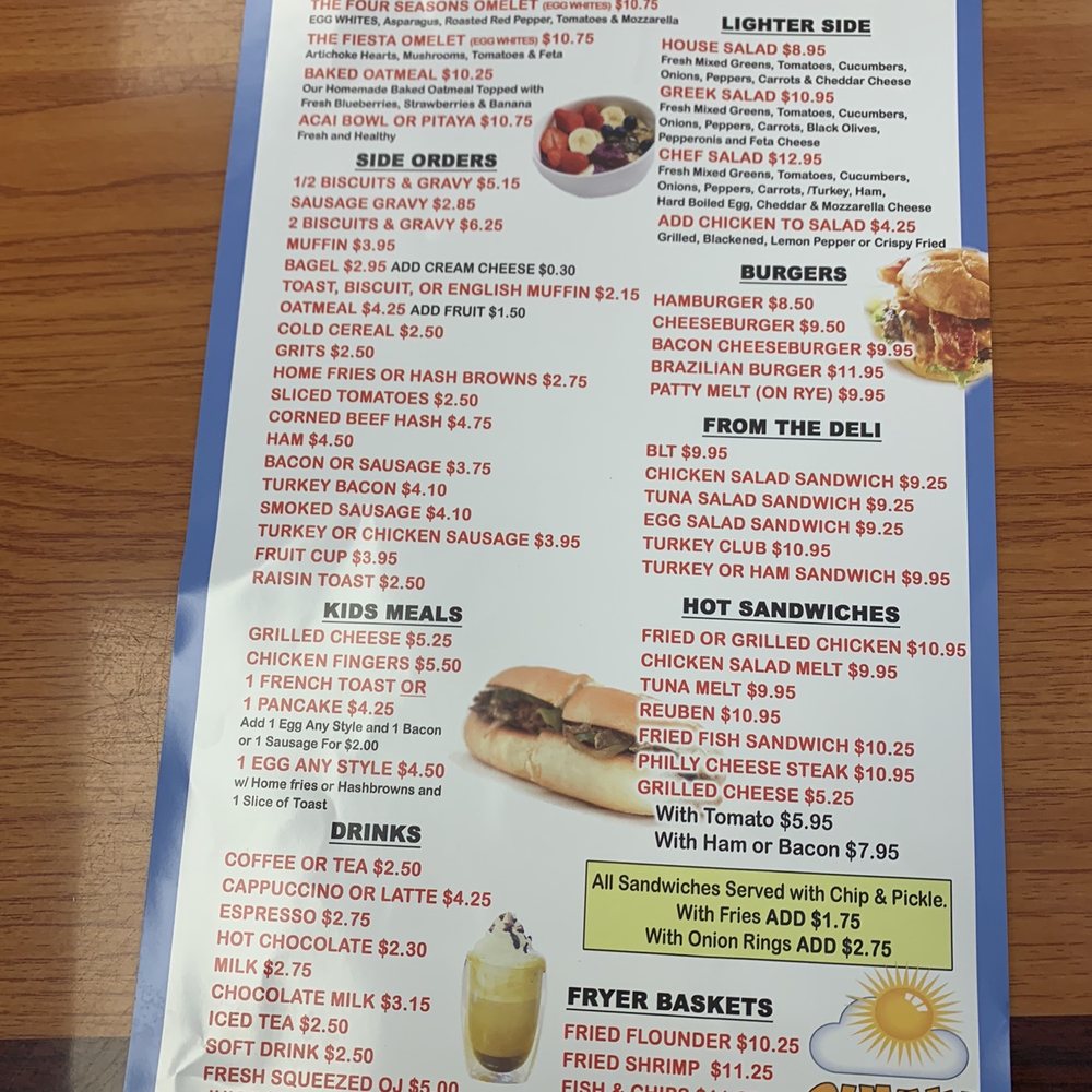 Sunnyside Cafe - Back side of menu. They also have beer on tap and mimosas. - Cafes Near Me - Melbourne Beach, Florida Sunnyside Cafe - Back side of menu. They also have beer on tap and mimosas. - Cafes Near Me - Melbourne Beach, Florida