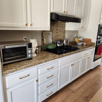 WestPro Painting - Painted kitchen cabinets and installed handles - Painters Near Me